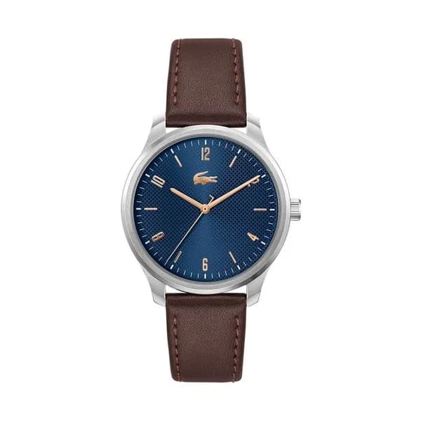 Lacoste Montre Lacoste Collection Lisbon en Cuir Marron