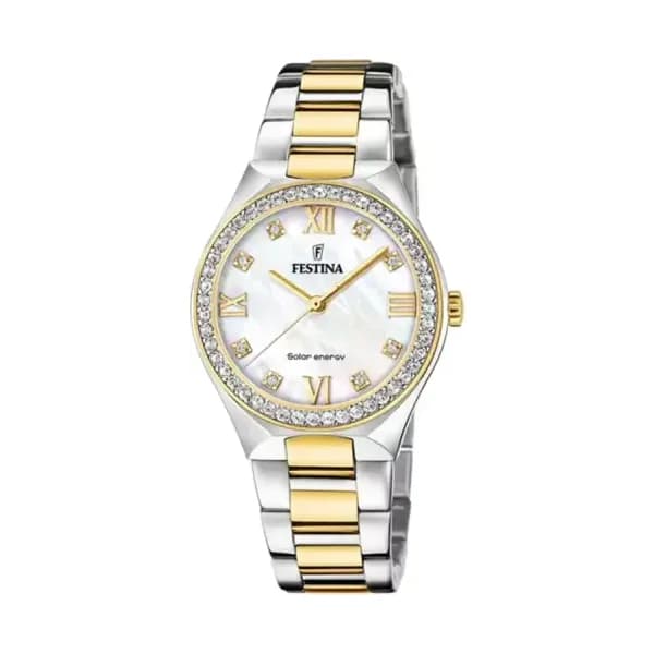Festina Montre Femme FESTINA en Acier Bicolore Etanche