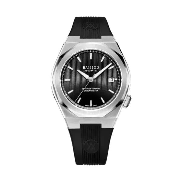 BA111OD Montre Chapitre 7 Chronomètre Jet Black