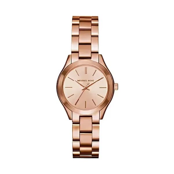 Michael Kors Montre Femme MICHAEL KORS en Acier Rose Etanche