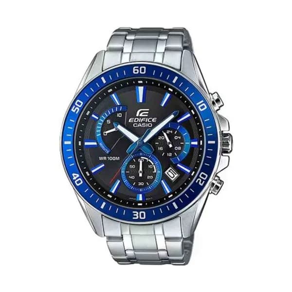 Casio Edifice Montre Casio Edifice - Chronographe Standard - Noir & Bleu - EFR-552D-1A2V