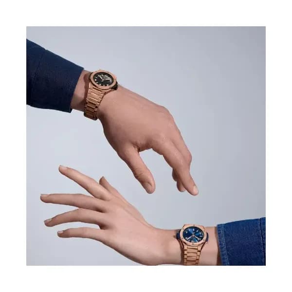 Hublot Integrated Time Only King Gold Blue