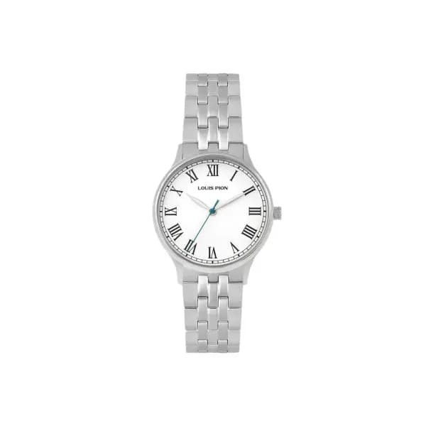 Louis Pion Montre quartz Femme Victoria Blanc