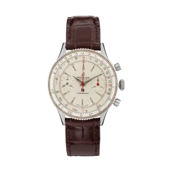 Breitling Montre Breitling LIP Chronomat 38 mm 1960s Ref. 808 Full Set