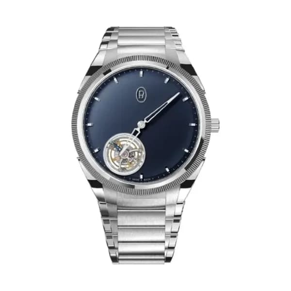 Parmigiani Fleurier Tonda Pf Flying Tourbillon Platinum Milano Blue Notte