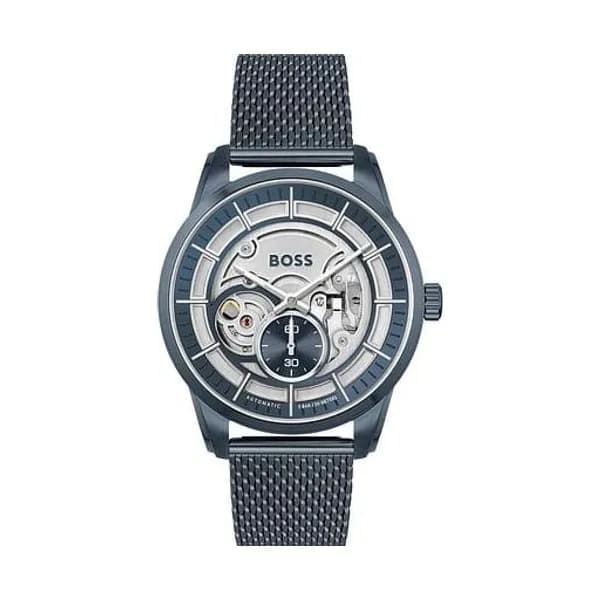 Hugo Boss Montre Homme BOSS BLACK SPORT LUX en Acier Bleu
