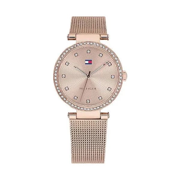 Tommy Hilfiger Montre Tommy Hilfiger en Acier Doré Rose