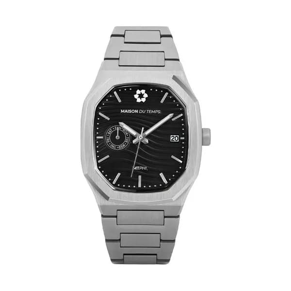 Maison du Temps Montre Maison du Temps Collection MTPhi en Acier Argenté