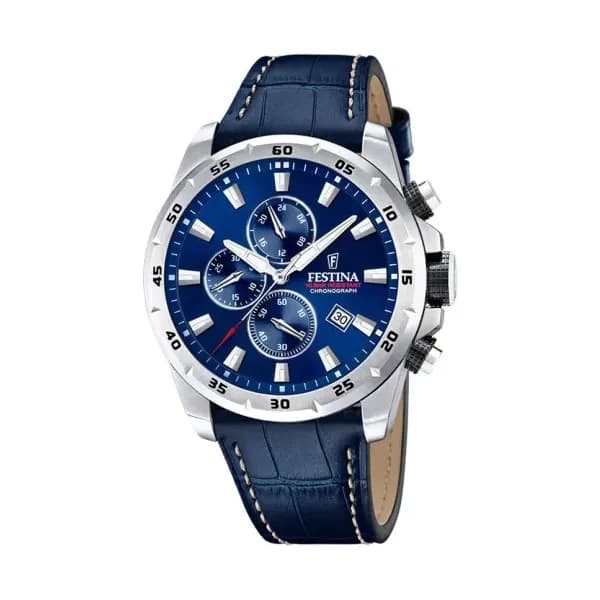 Festina Montre Festina Timeless Chronograph Bleu
