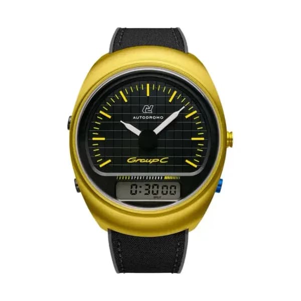 Autodromo Montre Group C Turbo Sport Gold Anodized