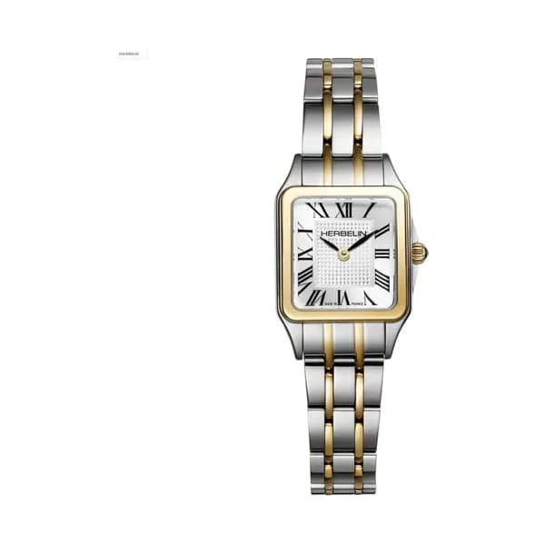 Michel Herbelin Montre Michel Herbelin Luna Acier et PVD Doré - 17407BT08