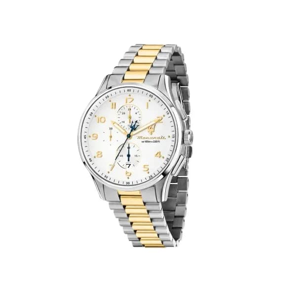 Maserati Montre quartz Homme Sorpasso Blanc