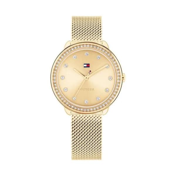 Tommy Hilfiger Montre Tommy Hilfiger en Acier et PVD Doré