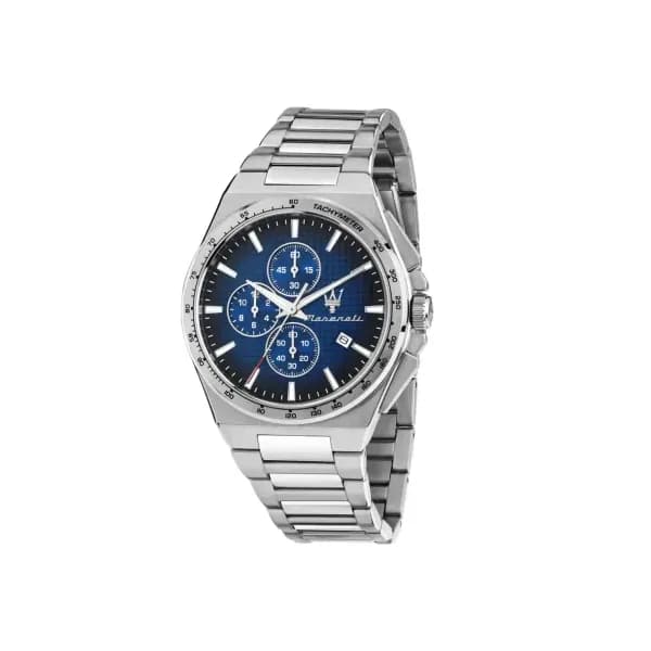 Maserati Montre quartz Homme Velocita Bleu