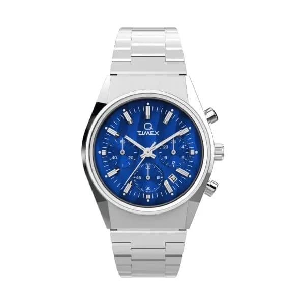 Timex Montre quartz Homme Q timex Bleu