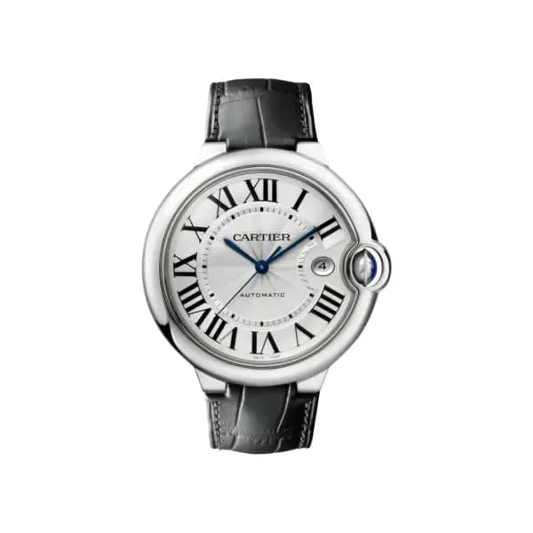 Cartier Montre Homme Ballon bleu Argenté