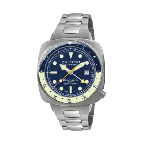 Briston Montre Clubmaster Diver Pro GMT 24844.S.GP.15.SB