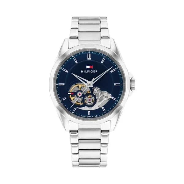 Tommy Hilfiger Montre Tommy Hilfiger Baker Automatic Bleu