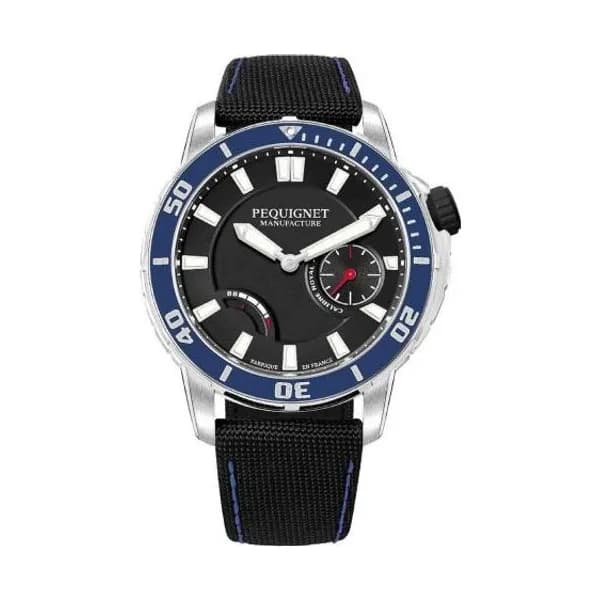 Pequignet Montre Pequignet Royale 300 Automatique Cadran Noir - 9051443-Cordura