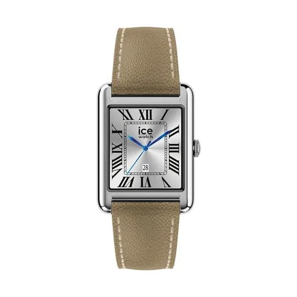 Ice Watch Montre Connectée Ice Watch Collection Ice Smart TKS 2.0 en Cuir Taupe