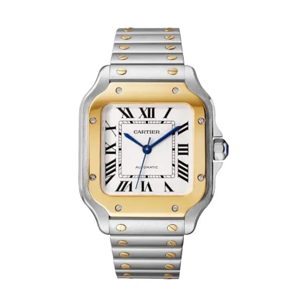 Cartier Montre Mixte Santos Blanc