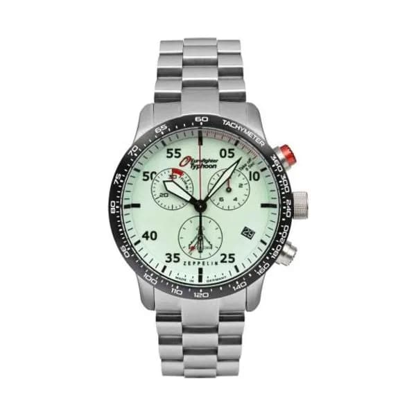 Zeppelin Montre Zeppelin Eurofighter Quartz Cadran Blanc cassé - 7298M5