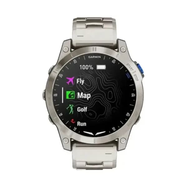 Garmin Montre Garmin D2 Mach 1 Bracelet Titanium