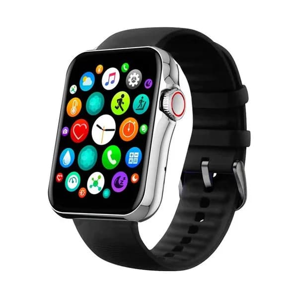 Smarty Montre Connectée Smarty Collection New Standing en Silicone Noir