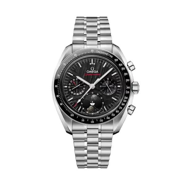 Omega Speedmaster 43 mm, acier sur acier