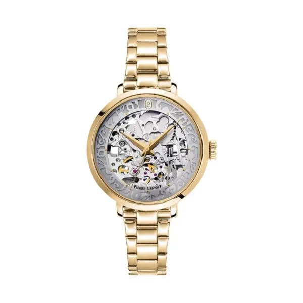 Pierre Lannier Montre Automatique Pierre Lannier Collection Automatic en Acier et PVD Doré