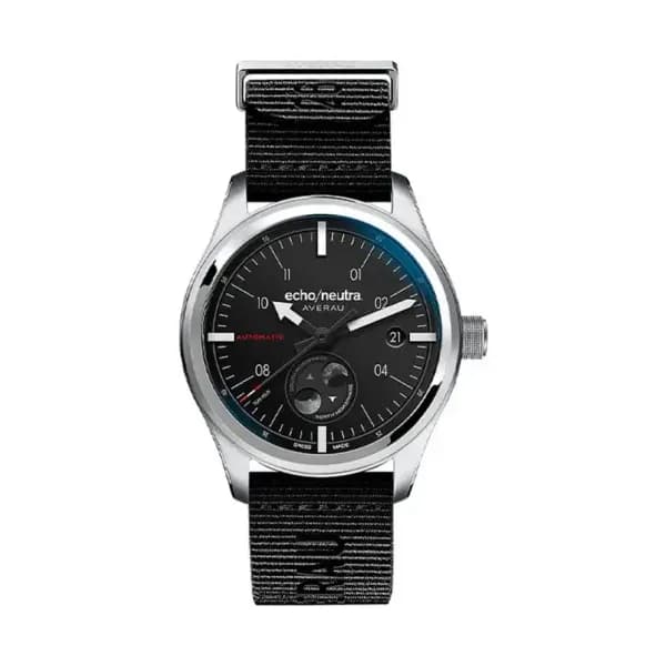 Echo/Neutra Montre Averau 39 Phases Lunaires Noir