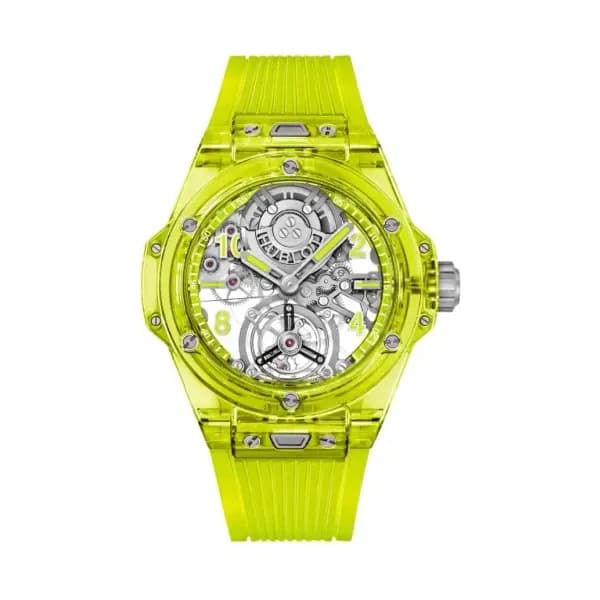 Hublot Tourbillon Automatic Yellow Neon Saxem