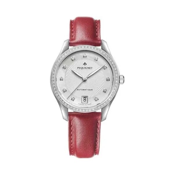 Pequignet E. Montre Pequignet Elégance - 34 mm Femme -4000509SCD/2-CR
