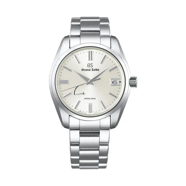 Grand Seiko Montre Grand Seiko Heritage Spring Drive cadran champagne bracelet acier 40 mm