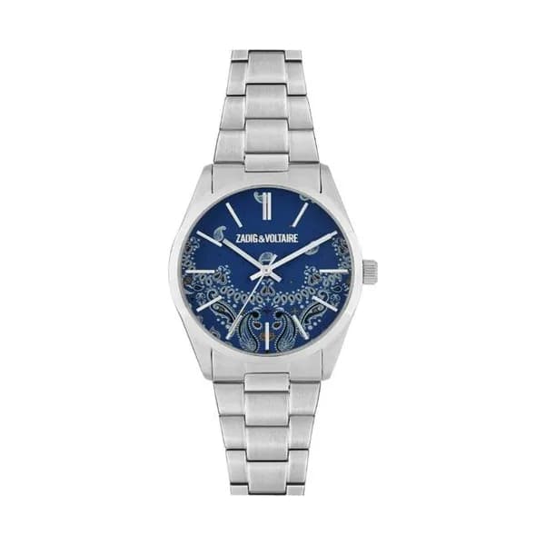 Zadig et Voltaire Montre Zadig et Voltaire en Métal Argenté