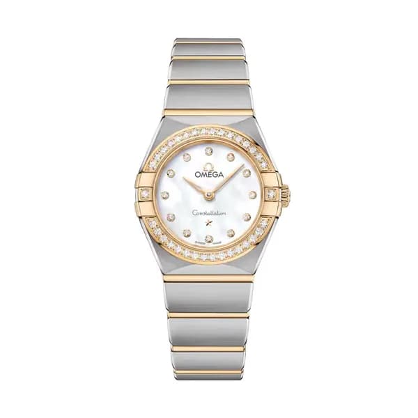 Omega Constellation 25 mm, acier - or jaune sur acier - or jaune
