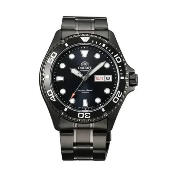 Orient Montre Orient Mako Automatique Cadran Noir Bracelet Acier et PVD noir - AA02003B