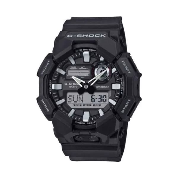 Casio Montre GShock Classic - Série GA-010 - Noir 55.1 x 51.9 mm- GA-010-1A
