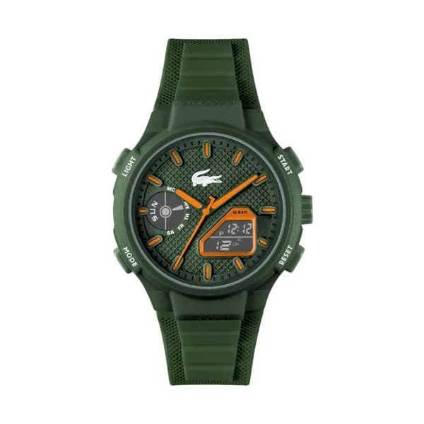 Lacoste Montre Analogique Digitale 45mm LC33 Kaki 2011367