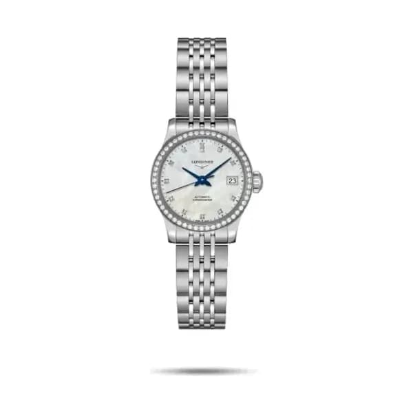 Longines Montre Longines Record Collection Automatique Acier Cadran Nacré