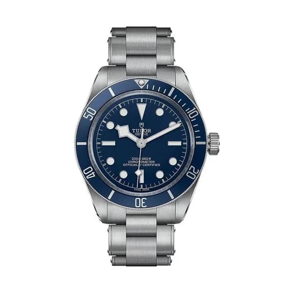 Tudor Montre Tudor Black Bay 58 automatique cadran bleu bracelet acier 39 mm