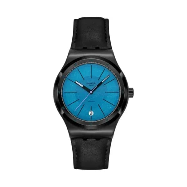 Swatch Montre Blackcloak Mechanism YIB408
