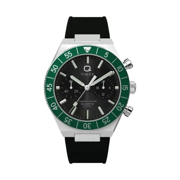 Timex Montre chronographe Q Timex Continental TW2Y56100