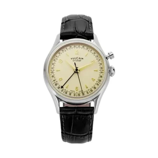 Vulcain Cricket Tradition 39 Mm Eggshell