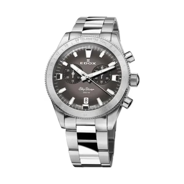 Edox Montre Skydiver Chronograph 10116-3-GRIDN