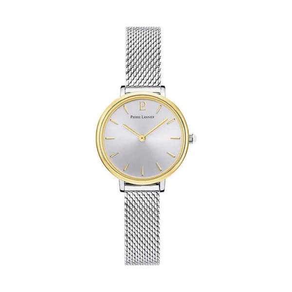 Pierre Lannier Montre Pierre Lannier en Acier Argenté