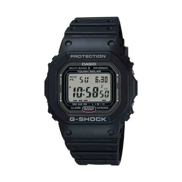 Casio Montre GShock the Origin - Série GW-5000 - Noir 48.9 x 42.8 mm- GW-5000U-1