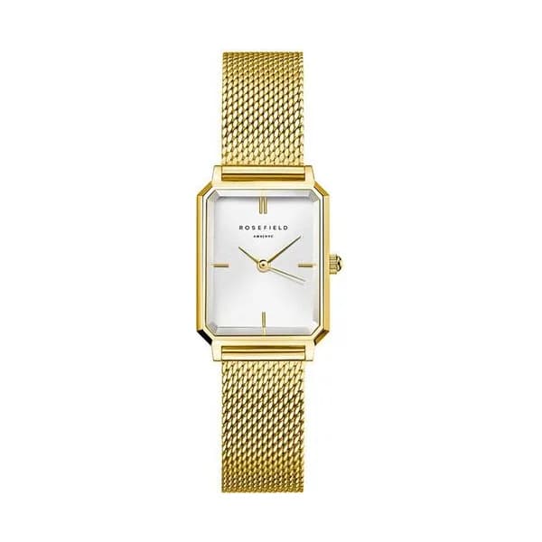 Rosefield Montre Rosefield Collection Octagon XS en Acier et PVD Doré