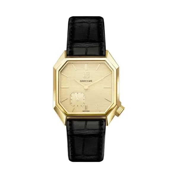 March LA.B Montre Mansart Automatique Petite Seconde Golden Hour