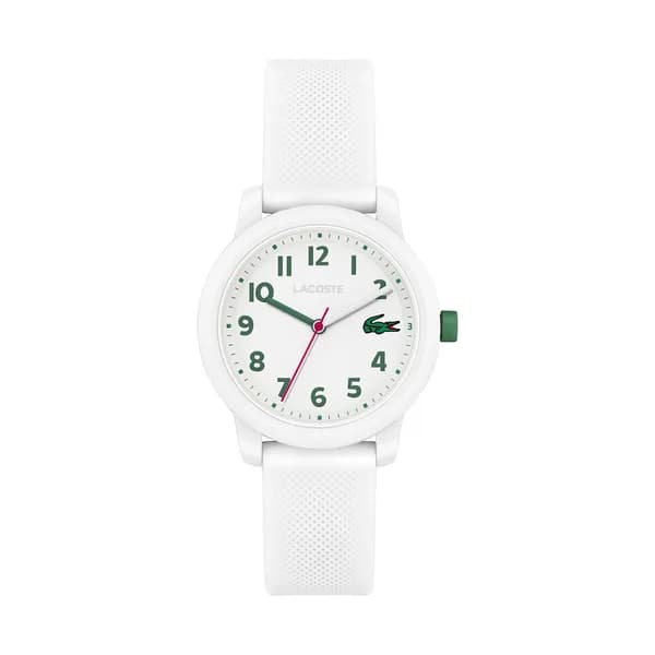 Lacoste Montre Lacoste 12.12 Kids en Plastique Blanc